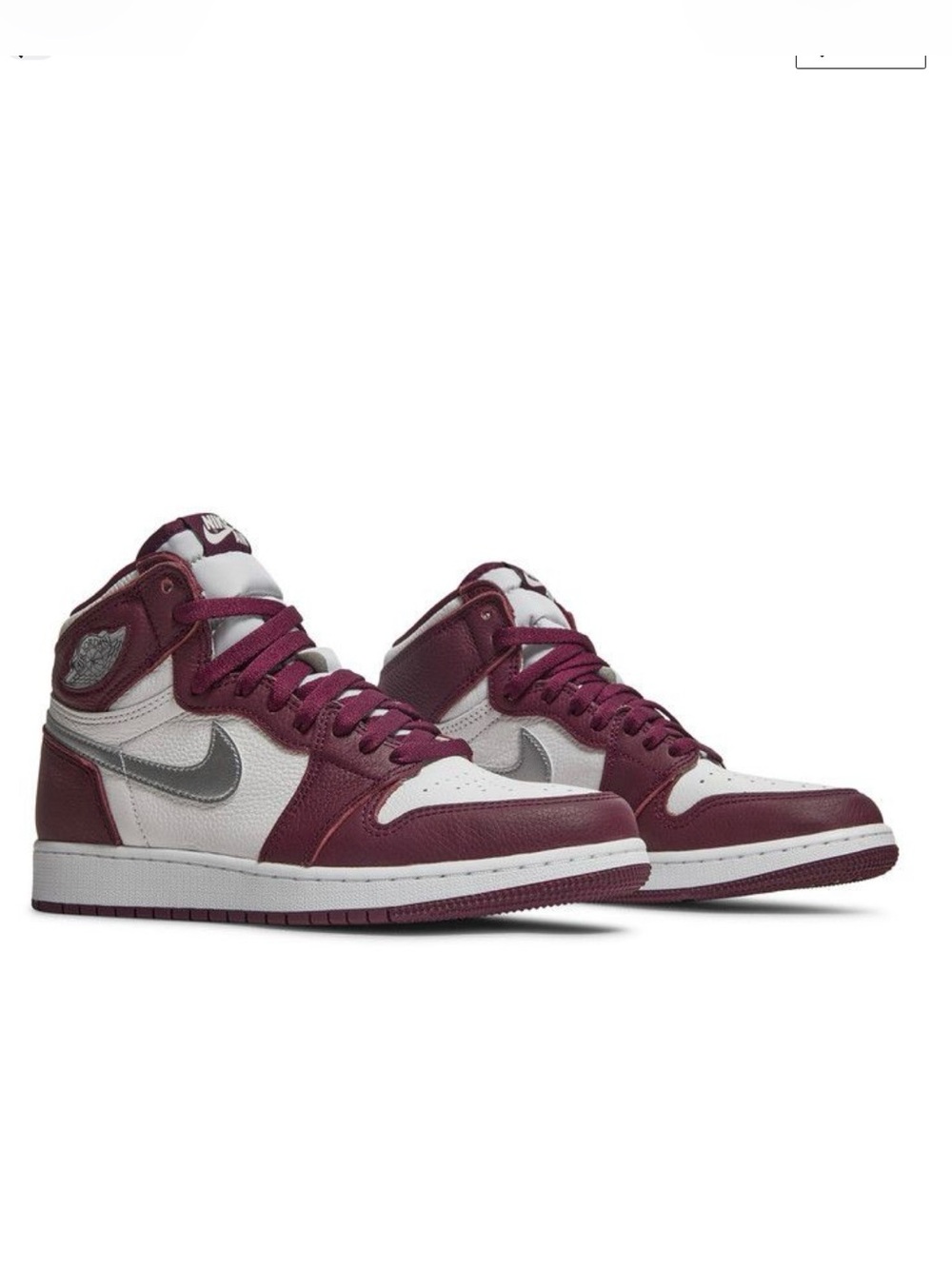 Air Jordan 1 Retro High OG GS 
Bordeaux Size 7Y